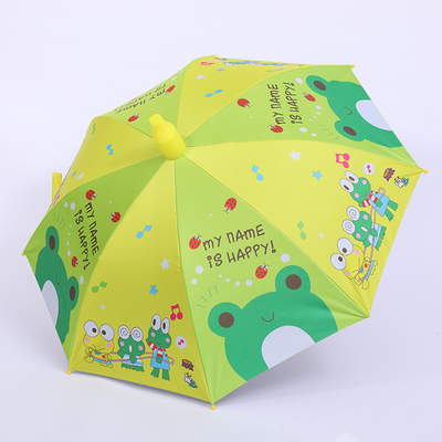 Style minimaliste Publicité personnalisée Parapluie pour enfants avec écran solaire et ouverture automatique