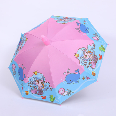 Style minimaliste Publicité personnalisée Parapluie pour enfants avec écran solaire et ouverture automatique