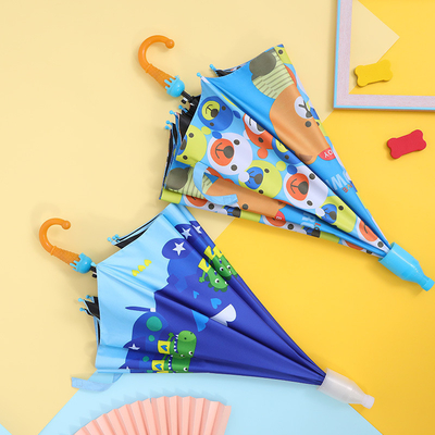 Style minimaliste Publicité personnalisée Parapluie pour enfants avec écran solaire et ouverture automatique
