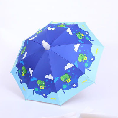 Style minimaliste Publicité personnalisée Parapluie pour enfants avec écran solaire et ouverture automatique
