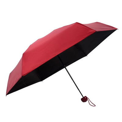 Capsule de protection UV à cinq couches Poche Super Petit parapluie avec impression à plaque complète