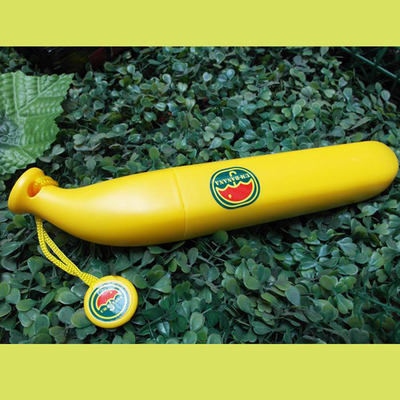 Contrôle manuel parapluie banane pour enfants Cute design nuageux et cadre en alliage durable