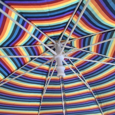 Rainbow Kids parapluie longue poignée sûre et facile à ouvrir pour les enfants de la maternelle