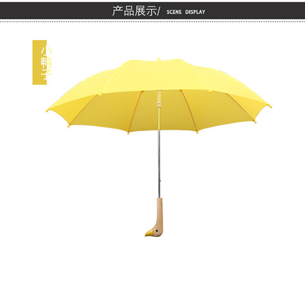 Cute enfants parapluie école étanche au vent avec logo personnalisé et contrôle semi-automatique
