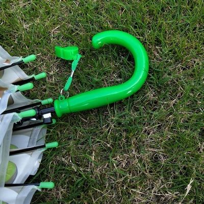 Parapluie pour enfants en tissu de nylon super léger 170T pour enfants et garçons de maternelle