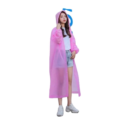 Nécessité pour les activités de plein air, imperméable portable non jetable pour adultes et enfants