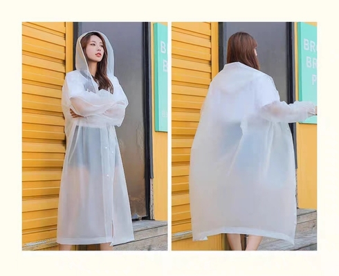 Nécessité pour les activités de plein air, imperméable portable non jetable pour adultes et enfants
