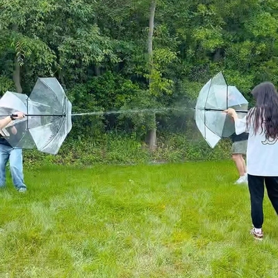 Parapluie à eau à poignée longue pour les activités de plein air des enfants