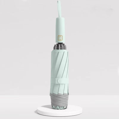 L'arbre métallique 10K à l'envers résistant au vent sombrinha parapluie cadeau d'entreprise ensemble logo personnalisé