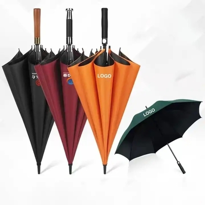 Une capsule pliante personnalisée résistante au vent, parapluie de luxe avec imprimante de logo pour 27 pouces 8k.