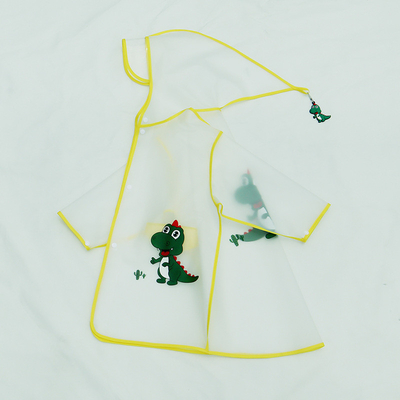 Vêtements imperméables en EVA translucides pour garçons et filles