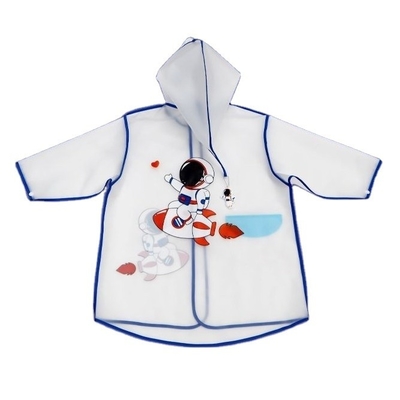 Vêtements imperméables en EVA translucides pour garçons et filles