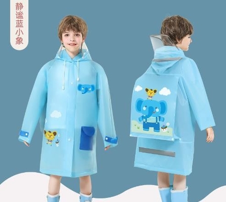 Manteau de pluie pour enfants en tissu 100% EVA idéal pour les voyages et les activités de plein air