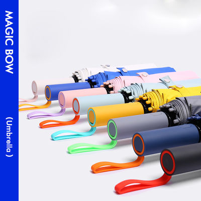 Protection UV 72 côtes 3 parapluie pliable avec des couleurs contrastées et un logo personnalisé