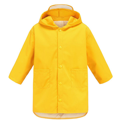 Long manteau de pluie transparent pour les petits dinosaures enfants de la maternelle et de la classe 1 à 3