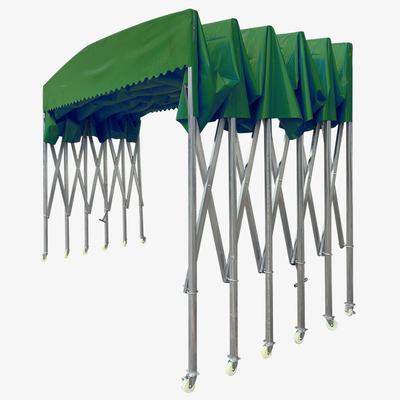 Cadre en alliage d'aluminium Balcon pliable Automatique à bras robuste Canopy rétractable