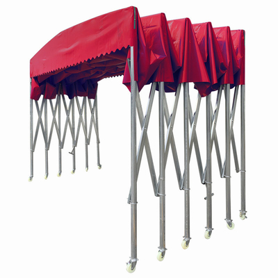 Cadre en alliage d'aluminium Balcon pliable Automatique à bras robuste Canopy rétractable