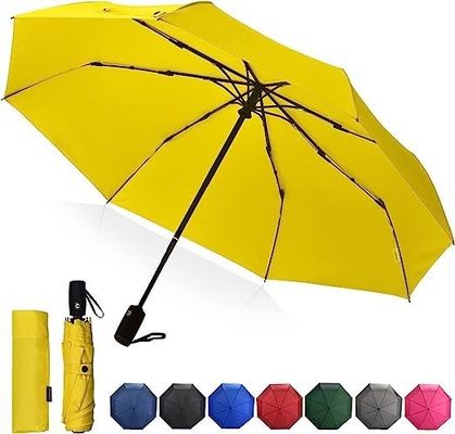 Mode 3 pliable 12K ouvert automatique personnalisé Logo imperméable à l'eau parapluie pour la pluie
