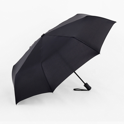 Parapluie bleu ouvert automatique pour une protection solaire extérieure