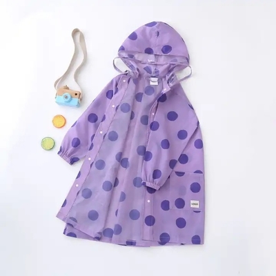 Vêtement de pluie pour fille de dessins animés pour enfants 100% EVA