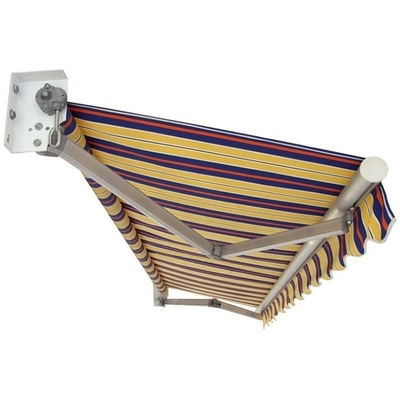 Convient balcon de la pluie Canopy auvents avec fonctionnement électrique et le matériau de voile Oxford