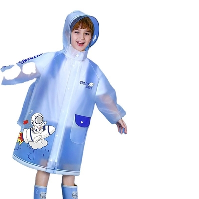 Vêtement de pluie EVA non jetable pour bébé et élève Poncho pour enfants pour élèves
