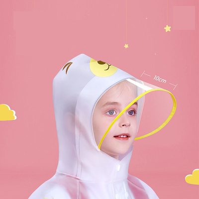 Vêtement de pluie EVA non jetable pour bébé et élève Poncho pour enfants pour élèves