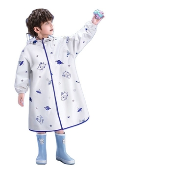 Manteau de pluie pour enfants avec sac scolaire Matériau EVA Taille conventionnelle Couleur personnalisée