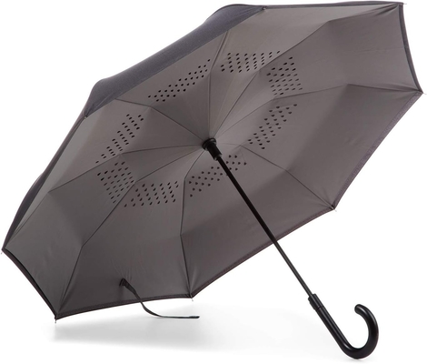 Parapluie à l'envers à l'intérieur Impression numérique complète Logo personnalisé pour le retour à l'école