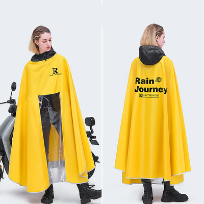 Poncho pluie à corps long pour adultes universels qui conduisent des voitures électriques à batterie en 2023
