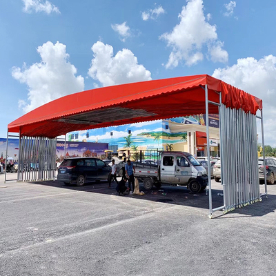 Événement en plein air étanche PVC Parking Parking Parfum en acier Entrepôt d'outils Entrepôt de stockage Tente