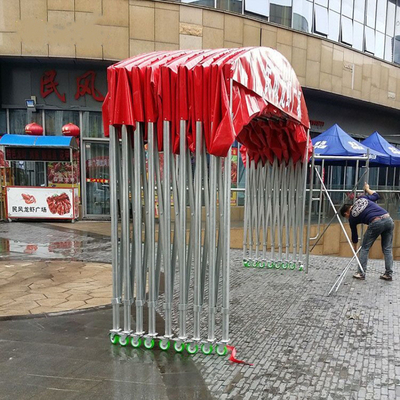 Événement en plein air étanche PVC Parking Parking Parfum en acier Entrepôt d'outils Entrepôt de stockage Tente