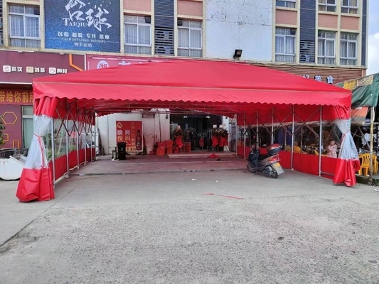 Impression personnalisée d'événement extérieur Tente d'étirement pousse et tire pour un stationnement facile