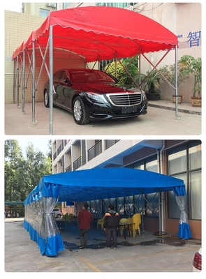Impression personnalisée d'événement extérieur Tente d'étirement pousse et tire pour un stationnement facile