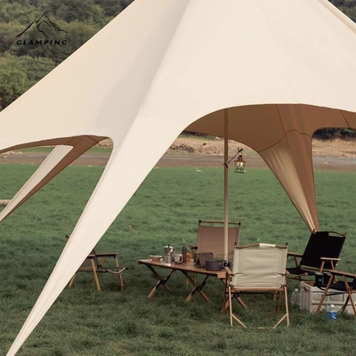 Obtenez le meilleur compagnon de camping Twin Peaks Canopy Hump avec une voile d'Oxford non recouverte