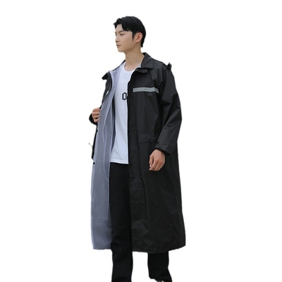 Protection du travail d'urgence manteau de pluie à une pièce pare-vent pour les activités de plein air