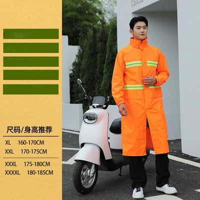 Logo personnalisé imperméable à l'eau pour une seule personne vêtements de pluie en tissu d'Oxford pour l'extérieur