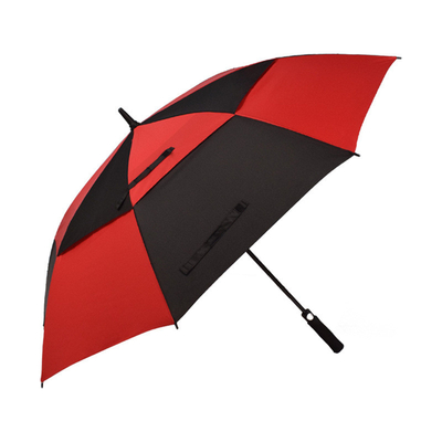 Logo personnalisé 8-Bone Automatique Double Couche Golf Homme parapluie pour les jours de tempête