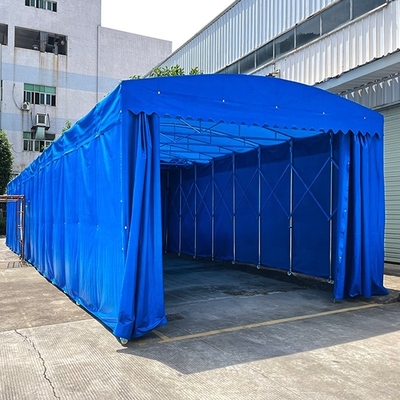 Tente de camping en PVC imprimée sur mesure pour les écrans solaires extérieurs et les mauvaises herbes dans des conditions de vent