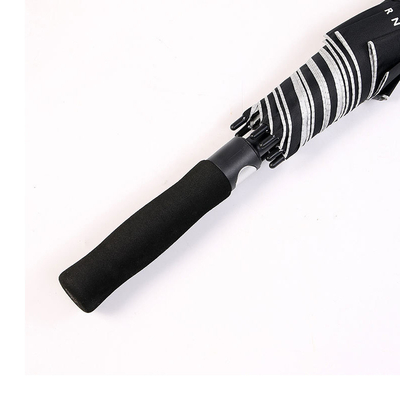 Cadeau personnalisé parapluie à colle argentée à diamètre 90 cm