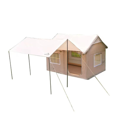 Tente de cabine en toile de tourisme gonflable en tissu d'Oxford pour le camping en plein air en famille