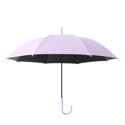 Parapluie en tissu Pongee 190T personnalisé simple et pratique avec conception de manche longue