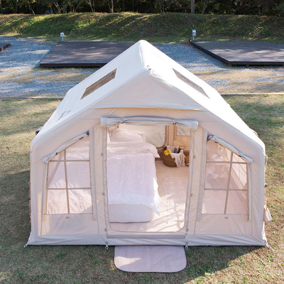 Tentes de camping en toile de grande taille et combinaison pour une vie extérieure spacieuse