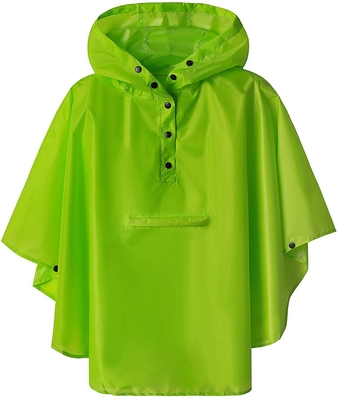 Polyester manteau de pluie dessin animé mignon garçons et filles Voyage scolaire vêtements de pluie avec sac un peu poncho