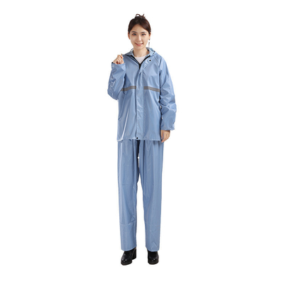 Set de imperméable pour adultes imperméable épaissie pour l'extérieur poncho de couleur solide