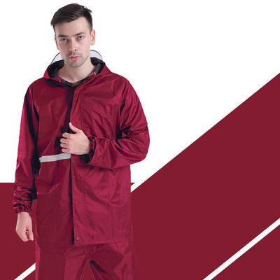 Pour hommes, imperméable universel et pantalon réfléchissant adapté aux activités de plein air