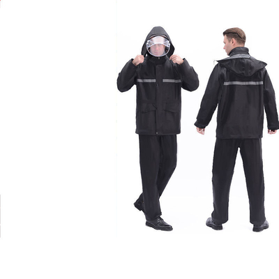 Pour hommes, imperméable universel et pantalon réfléchissant adapté aux activités de plein air