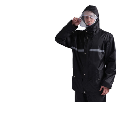 Pour hommes, imperméable universel et pantalon réfléchissant adapté aux activités de plein air