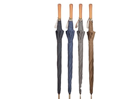 Design minimaliste style 27 pouces 8K 190T Pongee parapluie de luxe pour la publicité suspendue