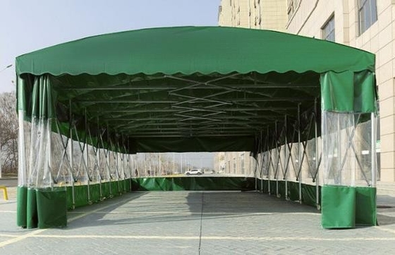 Canopy télescopique pour les grandes activités du site mobile Push Rapong